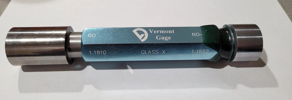 Picture of Vermont Gauge 191206110-2.626 2.6260+ Stl X Go Trilock Gauge